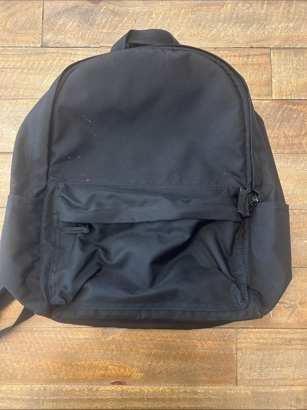 Classic Black Men's Everyday Backpack Amazon Basics Adjustable Padded Straps